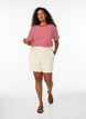 Korte broek met zakken en losse pasvorm, Beige, Model image number 1
