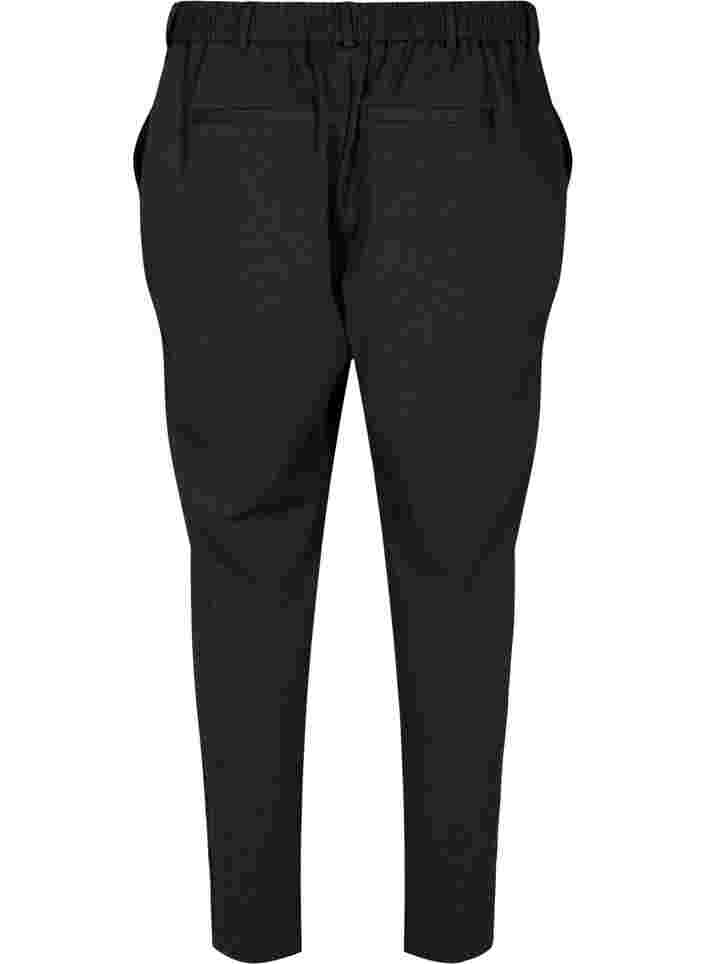 Cropped broek met zakken, Dark Grey Melange, Packshot image number 1