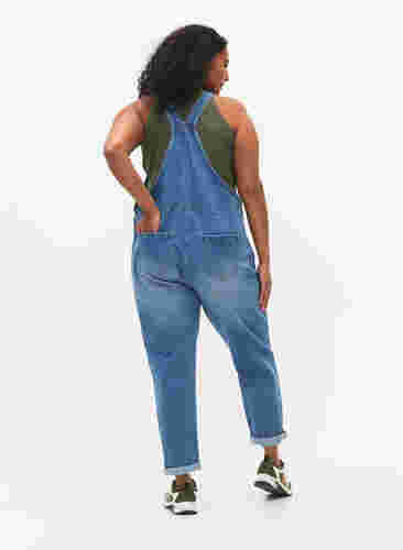 Denim overalls, Blue denim, Model image number 1