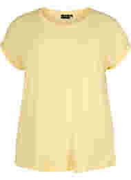 T-shirt met korte mouwen van katoenmix, Popcorn