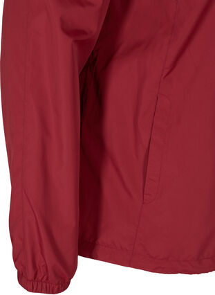 Korte jas met ritssluiting en capuchon, Rio Red, Packshot image number 3