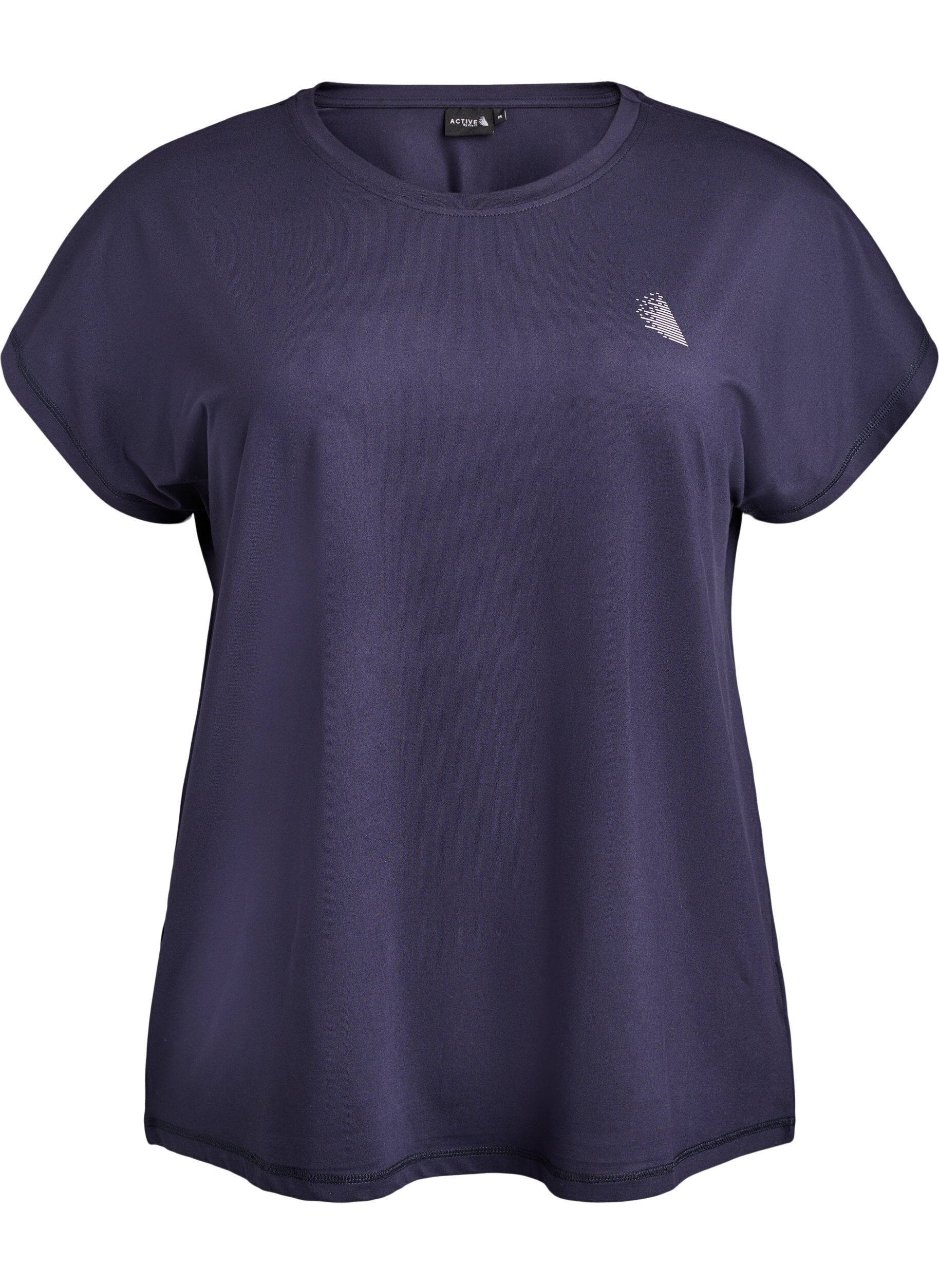 Effen gekleurd trainingsshirt