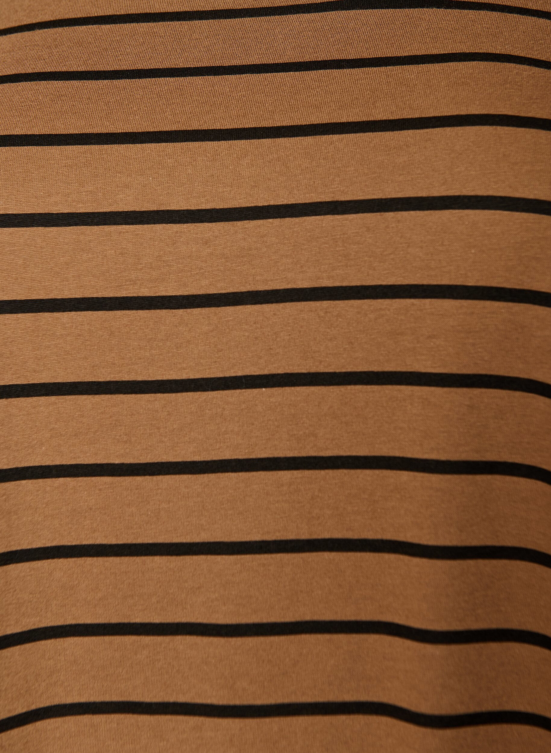 Zizzi 2-pack T-shirtjurk met korte mouwen, Bruin, Packshot image number 2