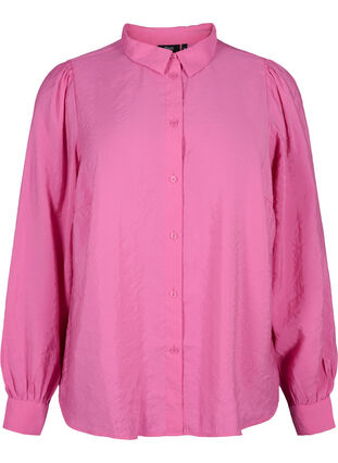 Shirt met lange mouwen van Tencel ™ Modal, Phlox Pink, Packshot image number 0