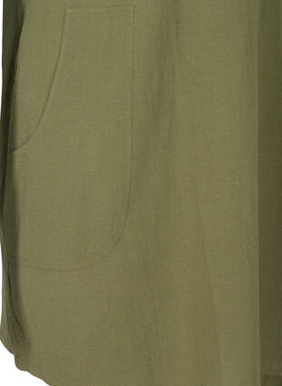 Katoenen tuniek met korte mouwen, Ivy Green, Packshot image number 3