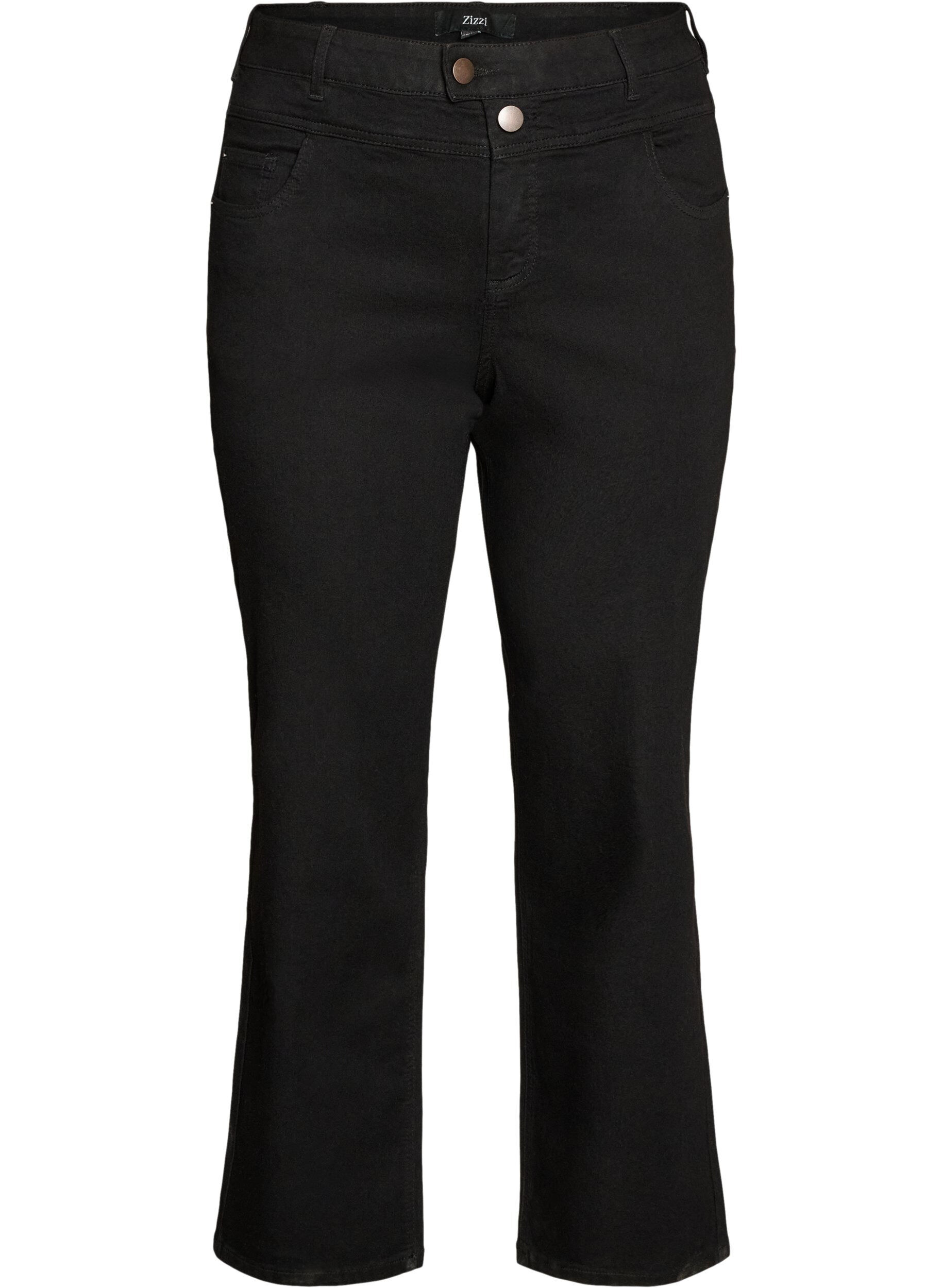 Gemma jeans met regular fit en hoge taille