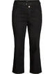 Gemma jeans met regular fit en hoge taille, Zwart, Packshot image number 0
