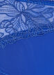 Microfiber panties met bloemenkant, Blauw, Packshot image number 2