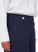 Losse broek met zakken, Blauw, Model image number 3