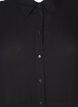 Midi shirtjurk met korte mouwen, Zwart, Packshot image number 2