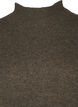 Gebreide wollen blouse met hoge hals, Sea Turtle Mel., Packshot image number 2