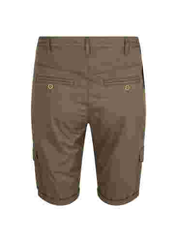 Katoenen shorts met zakken, Tarmac, Packshot image number 1