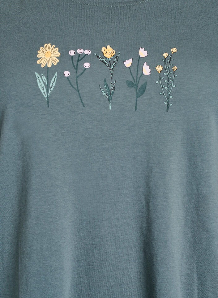 FLASH - T-shirt met motief, Groen, Packshot image number 2