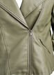 Imitatieleer bikerjack, Groen, Packshot image number 2