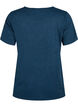 Gemêleerd sport t-shirt met ronde hals, Night Sky Mel., Packshot image number 1