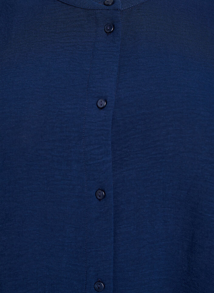 Tuniek met 3/4 mouwen, Blauw, Packshot image number 2