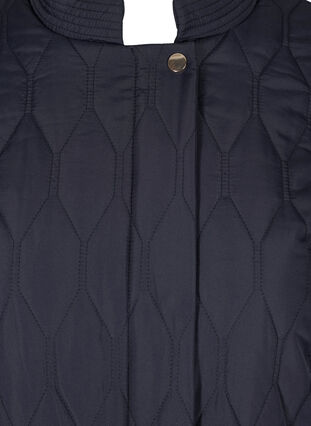 Gewatteerde jas met zakken, Night Sky, Packshot image number 2