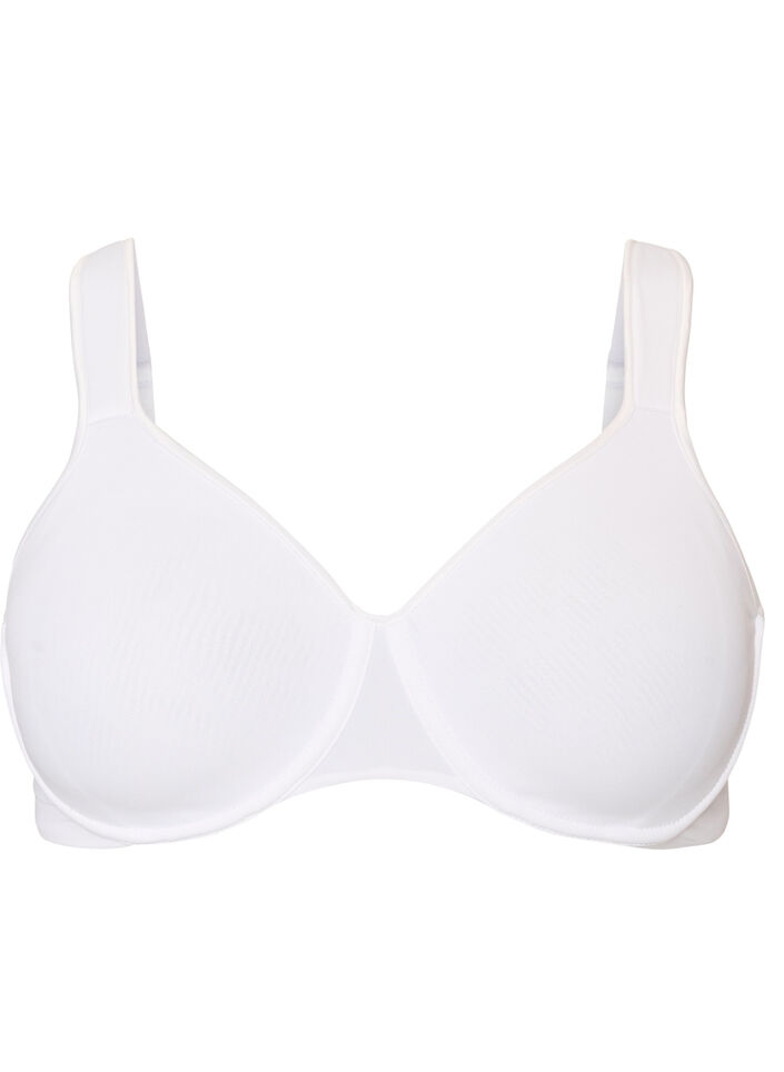 Minimizer-bh met gewatteerde bandjes, Wit, Packshot image number 0