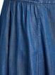 Maxirok in lyocell met een denimlook, Blauw, Packshot image number 2