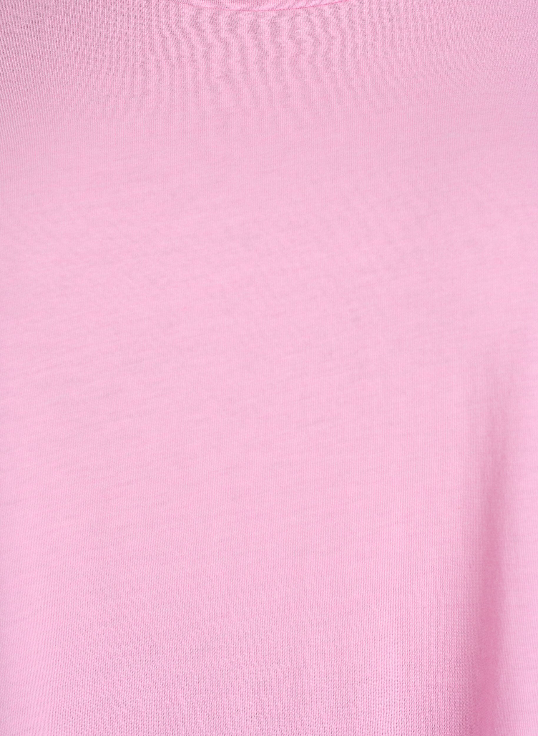 Zizzi2-pack T-shirts met korte mouwen, Roze, Packshot image number 2