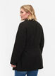 Trenchcoat met riem en zakken, Black, Model image number 1