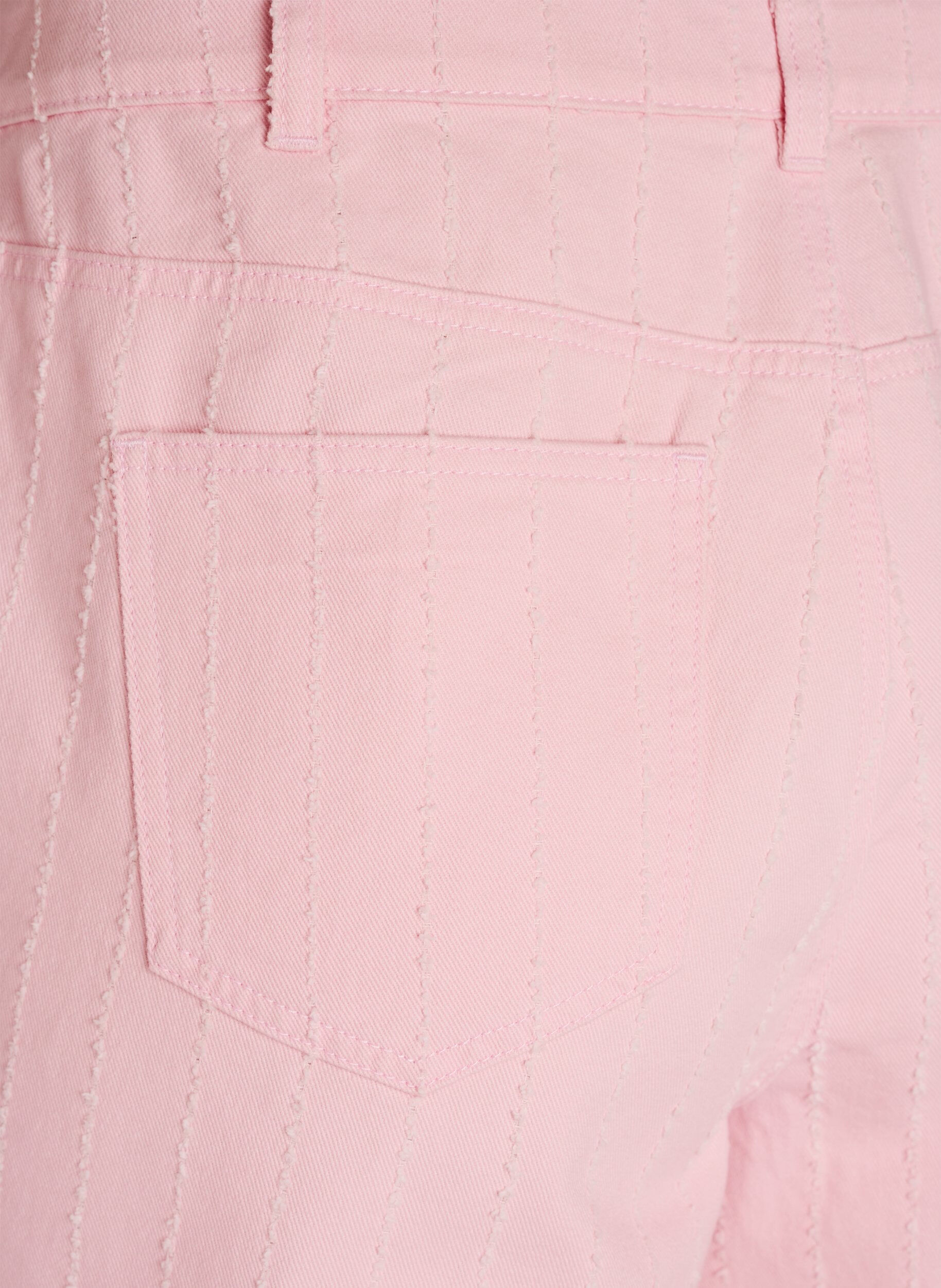 Zizzi Myra jeans in gekleurd denim met wide fit en een gestructureerd patroon, Rood, Packshot image number 3