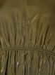 Glanzende viscose blouse met peplumeffect, Groen, Packshot image number 2