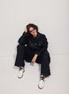 Straight-fit Kiana jeans met hoge taille, Blauw, Model image number 0