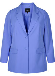 Klassieke blazer met knoopsluiting, Wedgewood