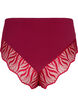 Tai slip met borduursel en normale taille, Rood, Packshot image number 1