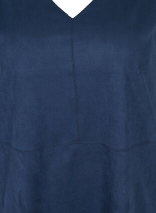 Jurk zonder mouwen in a-lijn, Dark Blue, Packshot image number 2