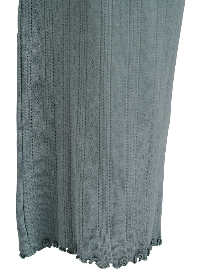 Katoenen nachtb broek, Groen, Packshot image number 3