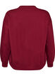 Sweatshirt met tekstprint, Rood, Packshot image number 1