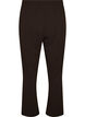 Broek met rechte pasvorm, Bruin, Packshot image number 1