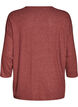 Jersey blouse met 3/4 mouwen, Rood, Packshot image number 1