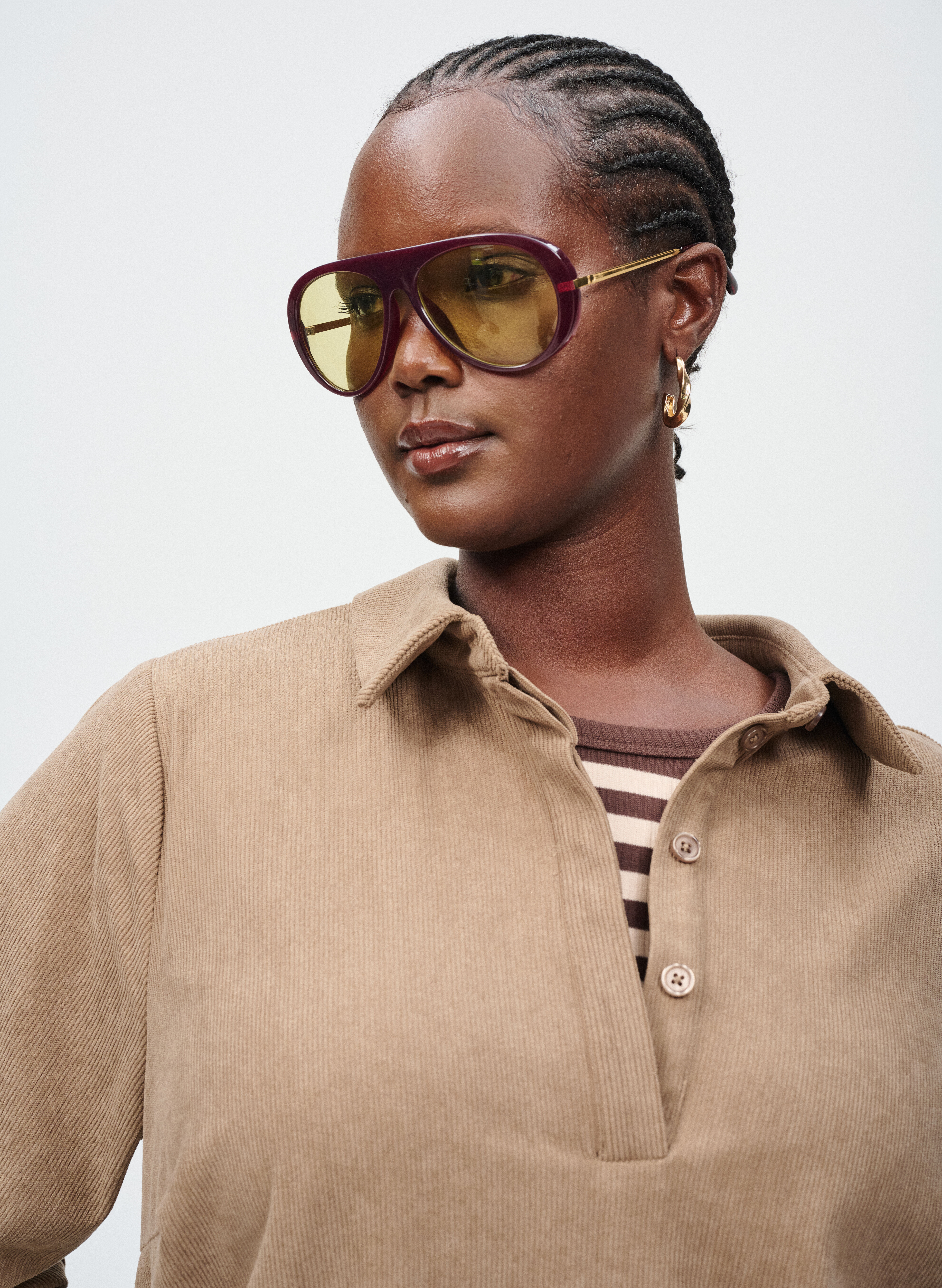 Zizzi Set in fluweel, , Model