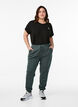 Losse trainingsbroek met zakken, Groen, Model image number 0