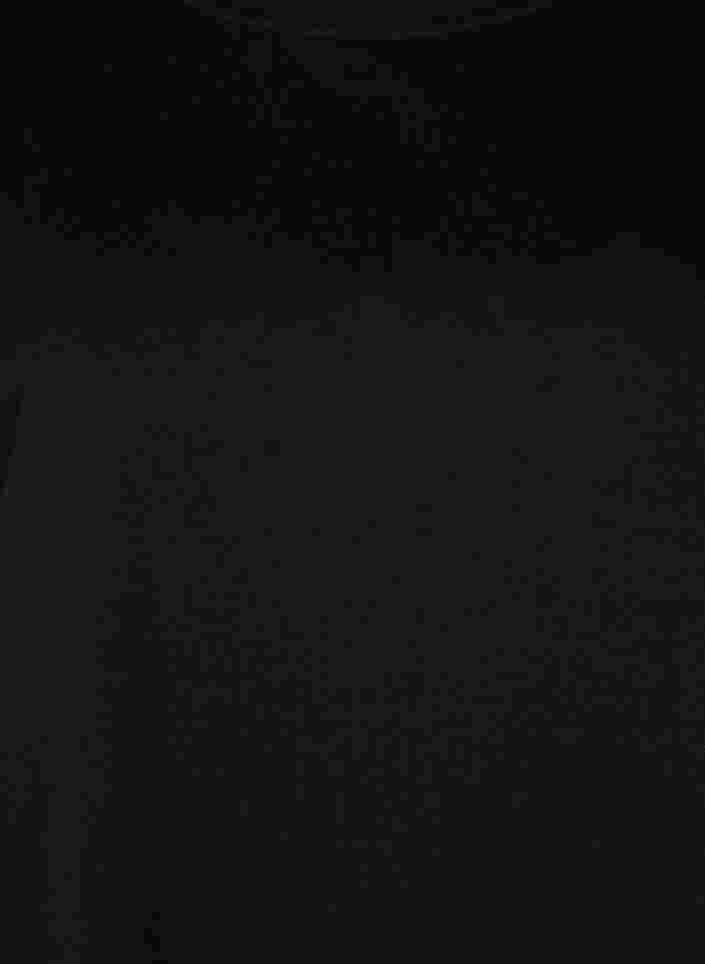 Trui jurk met 1/2 mouwen, Black, Packshot image number 2