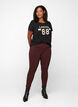 Slim fit broek met zakken, Donker Bordeaux, Model image number 1