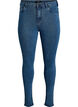 Amy super slim fit jeans met hoge taille, Blauw, Packshot image number 0