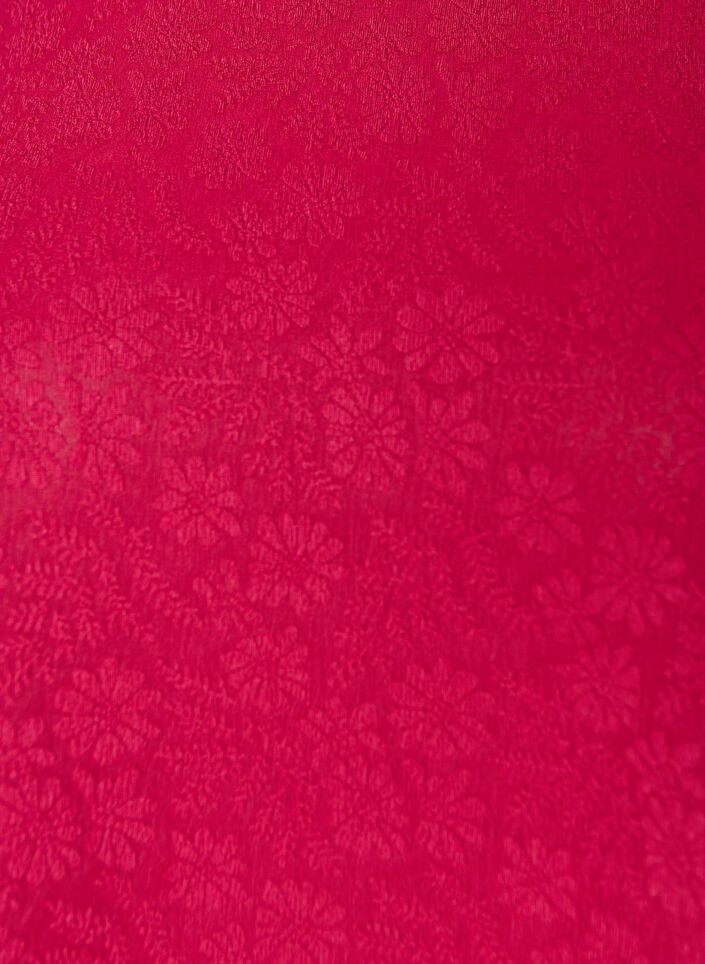 Blouse met textuur en korte mouwen, Roze, Packshot image number 2