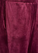 Losvallende fluwelen broek, Rood, Packshot image number 2
