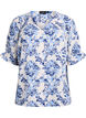 Shirtblouse met 1/2 mouwen, Beige, Packshot image number 0