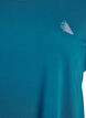 Lang workout T-shirt, Blauw, Packshot image number 2