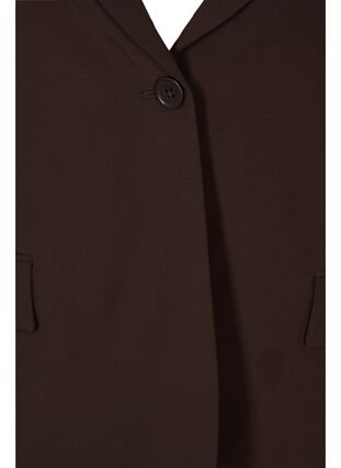 Klassieke blazer met zakken, Coffee Bean, Packshot image number 2