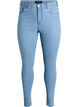 Amy super slim fit jeans met hoge taille, Blauw, Packshot image number 0