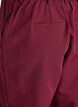 Broek met zakken en rechte pijpen, Rood, Packshot image number 3