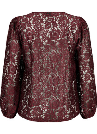 FLASH - Kanten blouse met lange mouwen, Port Royal, Packshot image number 1