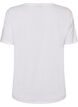 T-shirt met motief, Wit, Packshot image number 1