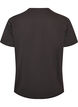 Katoenen T-shirt met print aan de voorkant, Grijs, Packshot image number 1